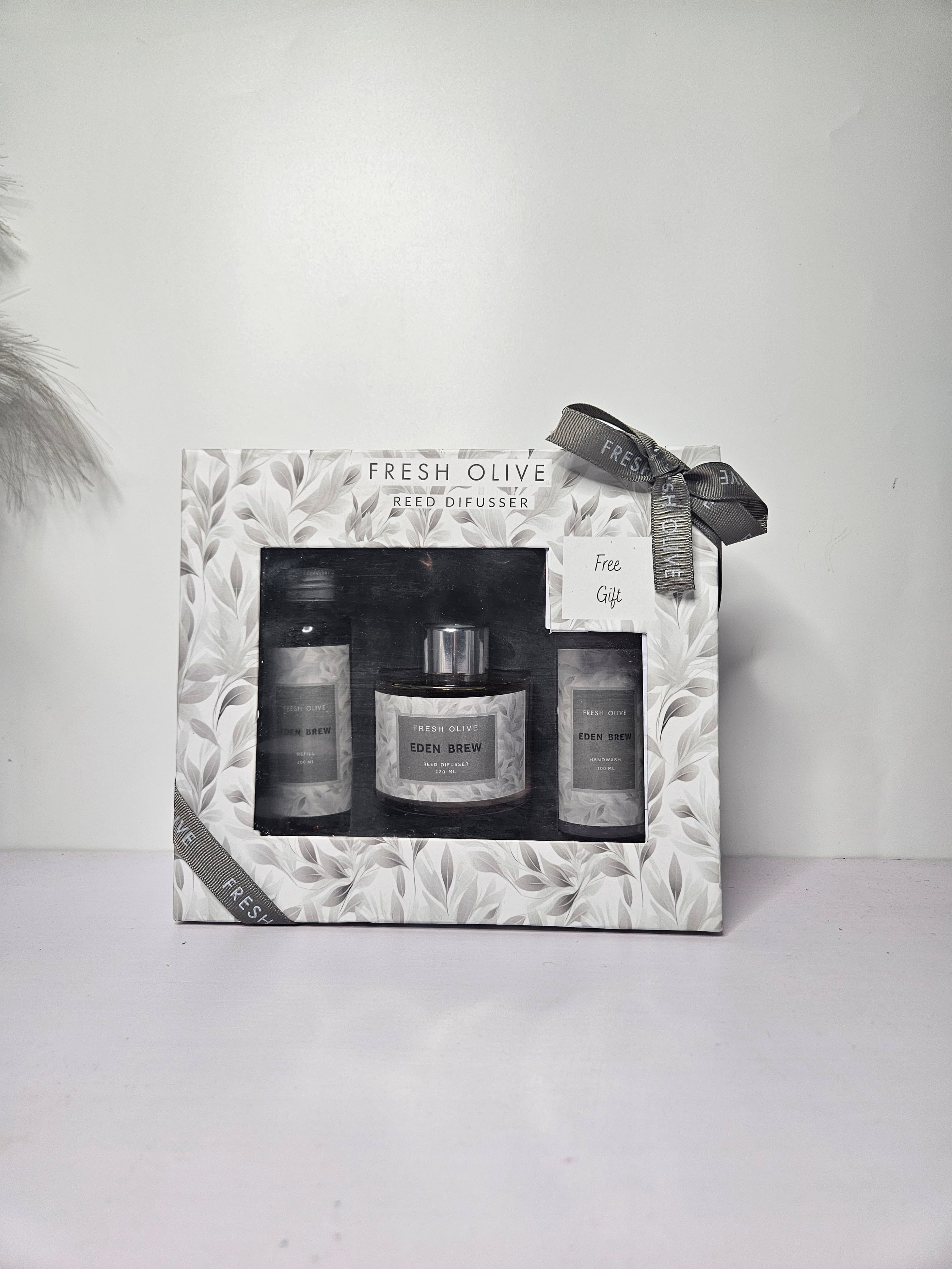 Fresh Olive Diffuser Set